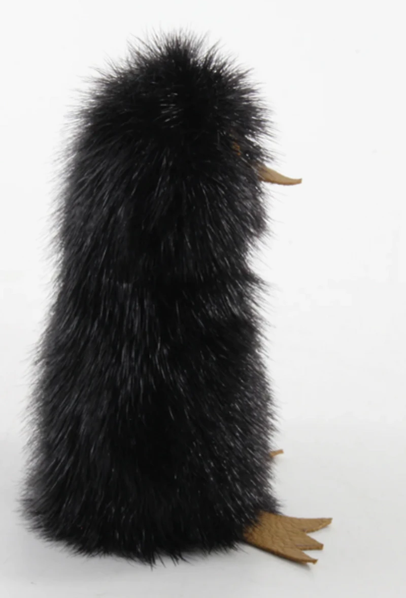 Black Sealskin Ookpik (Owl