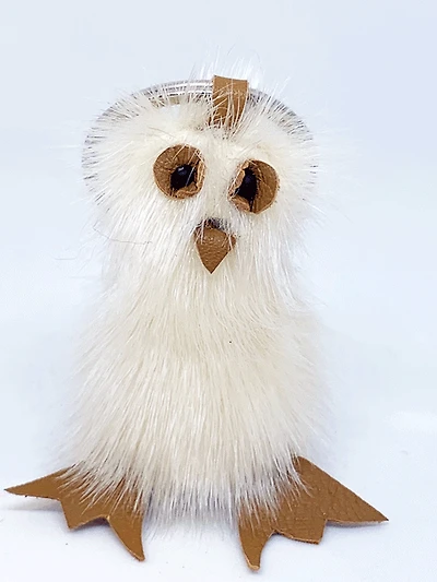 Beaded Ookpik Sealskin Keychain