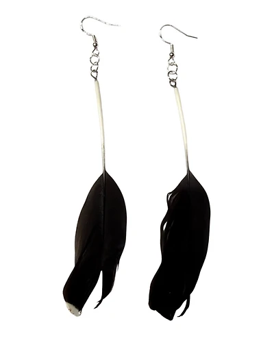 Ptarmigan Feather Earrings