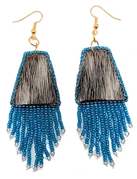 Sealskin Earrings Mary Qitsualuk