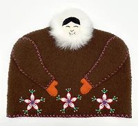 Inuit Tea Cozy - Brown