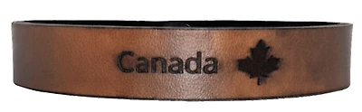 Leather "Canada" Bracelet