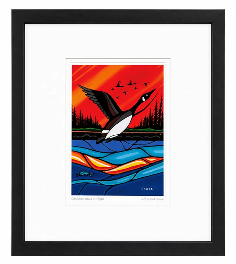 "Canadian Geese Flight" - Jeffrey "Red" George