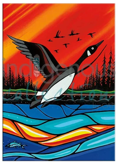 "Canadian Geese Flight" - Jeffrey "Red" George