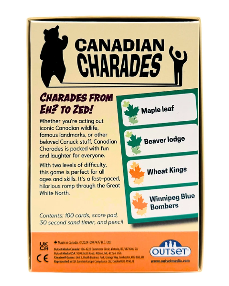 Canadian Charades