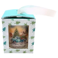 Holiday Candle Ornament - Christmas Tree Farm