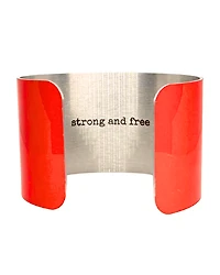 Red Flag Cuff Bracelet