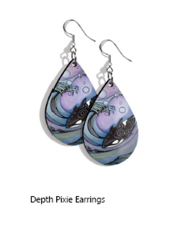 "Depth" Earrings