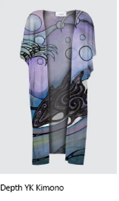 "Depth" Kimono - Long