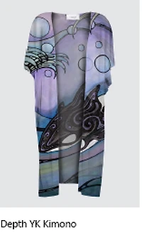 "Depth" Kimono - Long