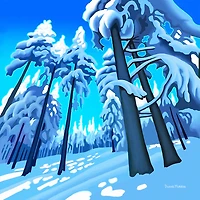 "Mountainside Snow"