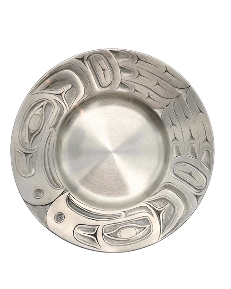 Raven Pewter Plate - Mark Garfield