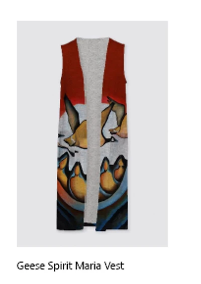 "Geese Spirit" Shawl