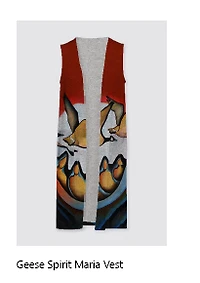 "Geese Spirit" Shawl