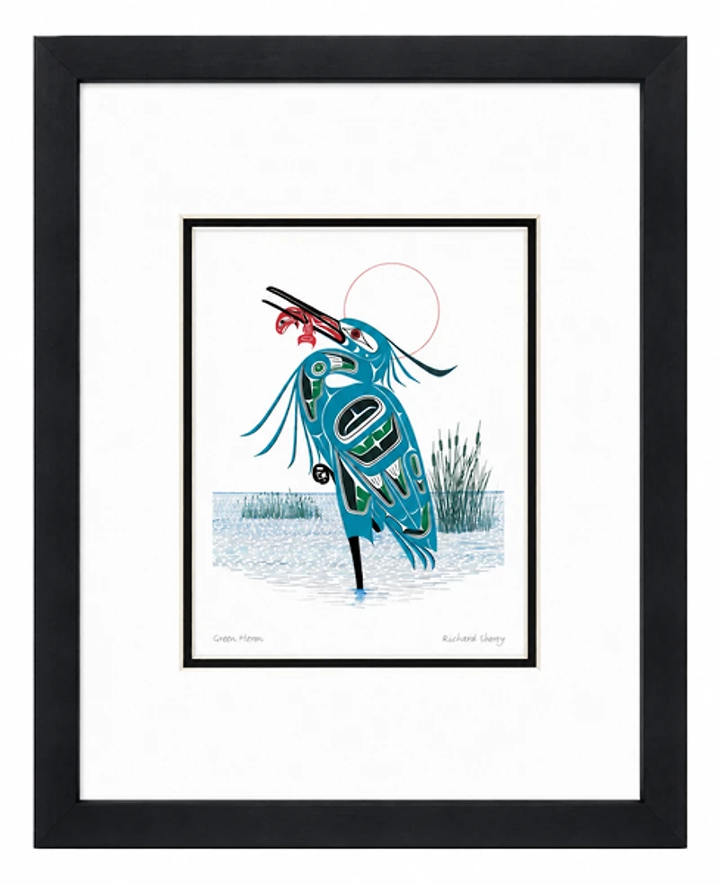 "Green Heron" - Richard Shorty
