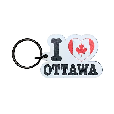I Love Ottawa Keychain