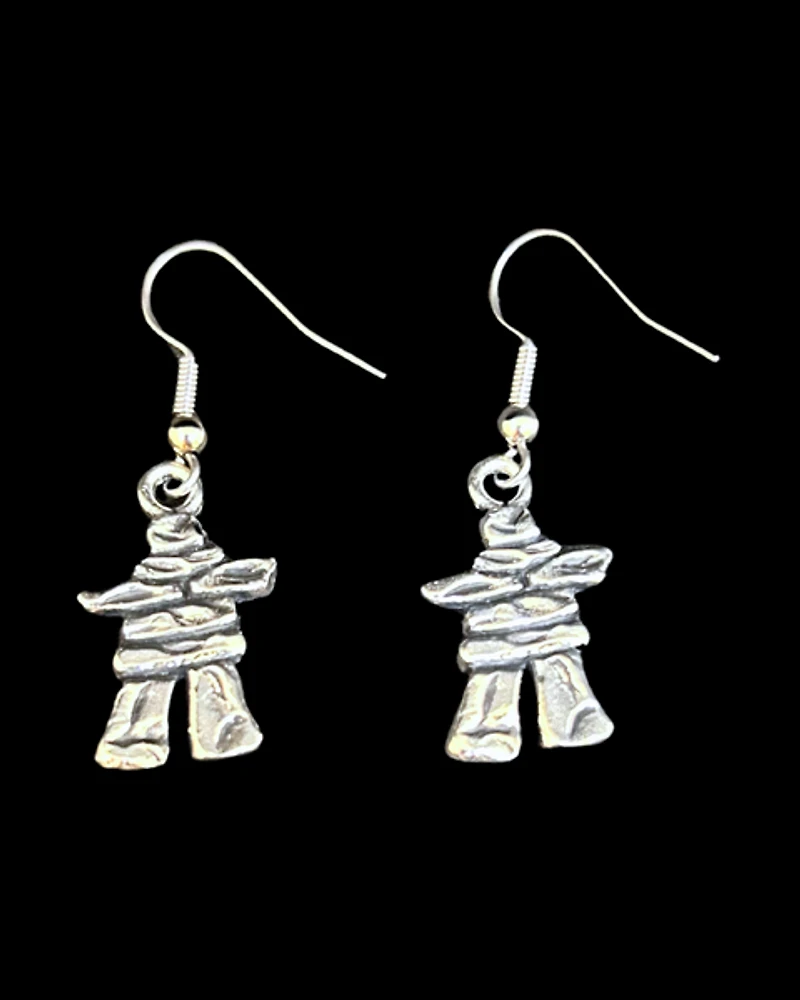 Inukshuk Hook Earrings