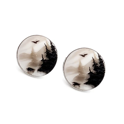 Island Mist Post Earrings