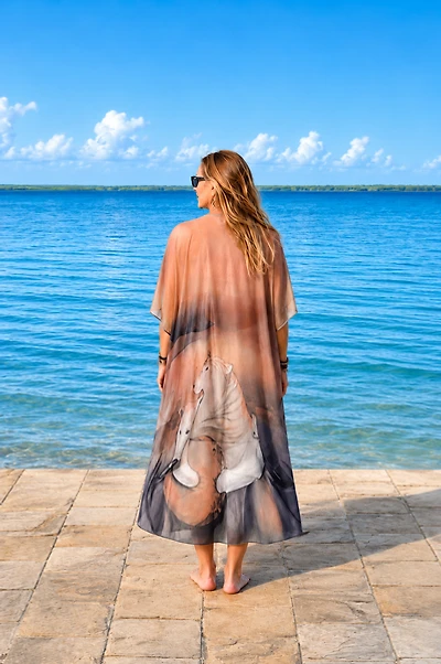 "Northern Keepers" Kimono - Long