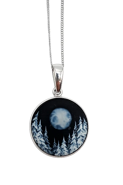 Midnight Cedars Necklace