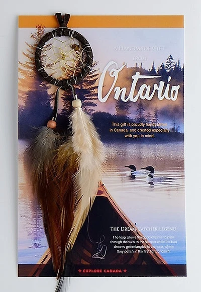 First Nations Dream Catcher - Loon Spirit