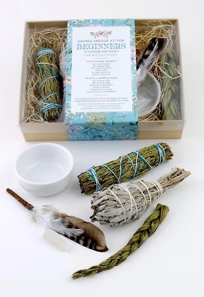 Traditional First Nations Smudge Kit - Beginner Kit
