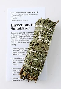 Traditional First Nations Smudge Bundle - Cedar