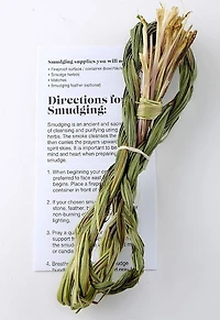 Traditional First Nations Smudge Braid - Sweetgrass