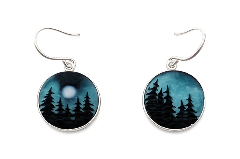 Northern Lights Hook Earrings