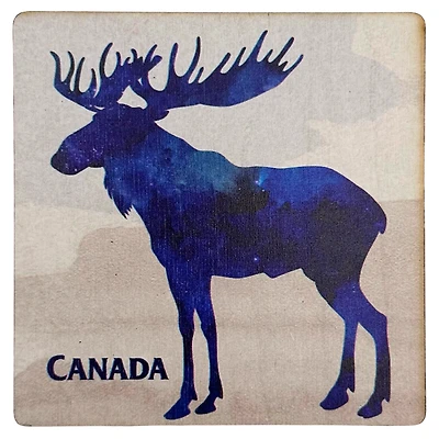 Canada Blue Moose Magnet