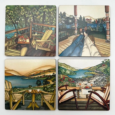 Coasters - Cottage & Lake Series - Decks