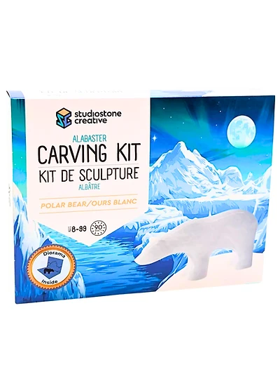 Polar Bear Carving Kit