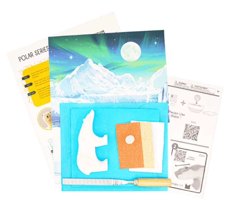 Polar Bear Carving Kit