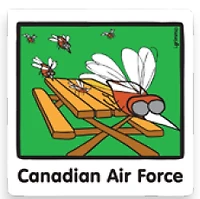 Canadian Air Force Magnet