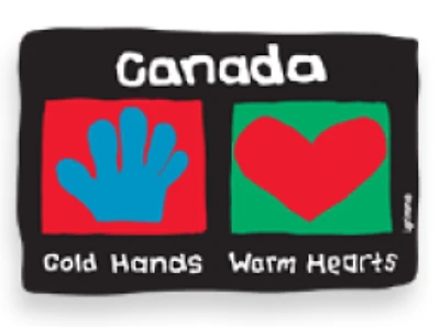 Cold Hands Warm Hearts Magnet