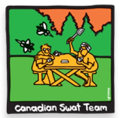Canadian Swat Team Magnet