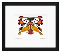 "Resplendent Owls" - Kenojuak Ashevak