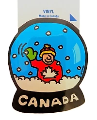 Canada Snowglobe Sticker