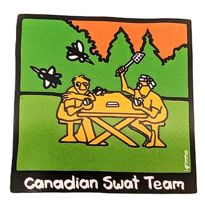 Canadian Swat Team Magnet