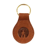 Teardrop Inuit Sealskin Keychain