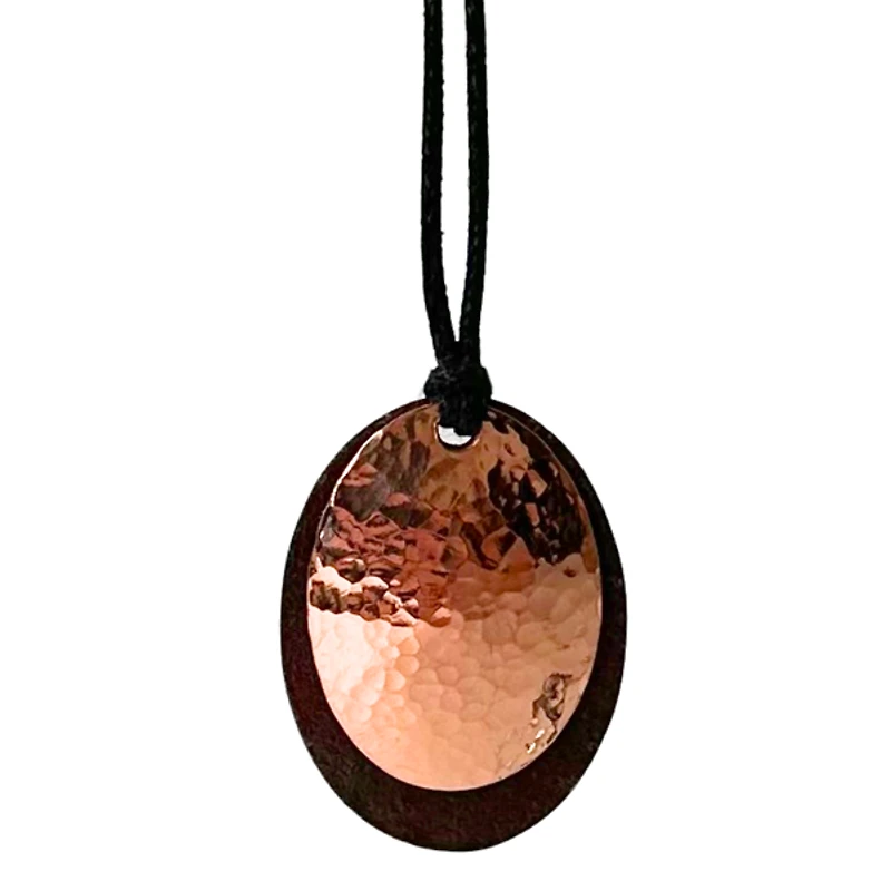 Tin Roof Oval Necklace