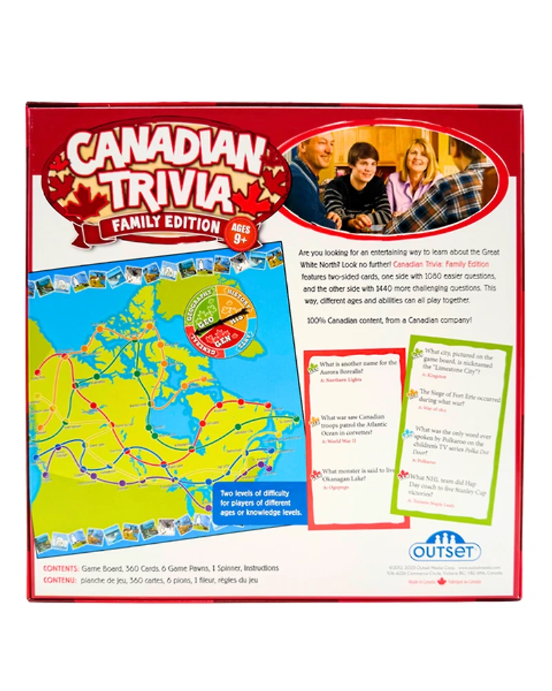 Canadian Trivia - Family Edition