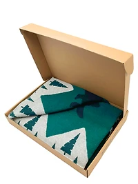 First Nations Throw Blanket - Spirit Bear