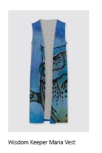 "Wisdom Keeper" Shawl