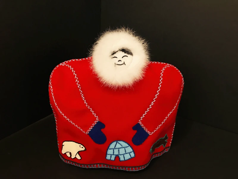 Inuit Tea Cozy - Red
