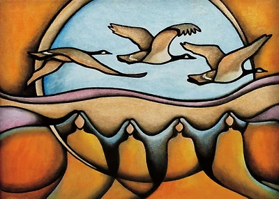 "Merging Earth & Sky" - Nathalie Coutou