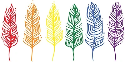 "Pride Feathers" - Patrick Hunter
