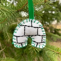 Inuit Igloo Felt Ornament