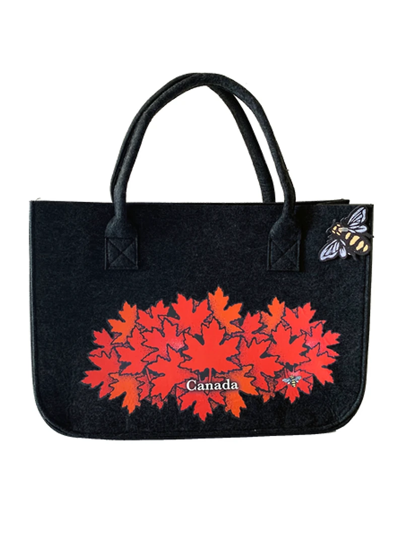Large Maple Leaves Tote Bag