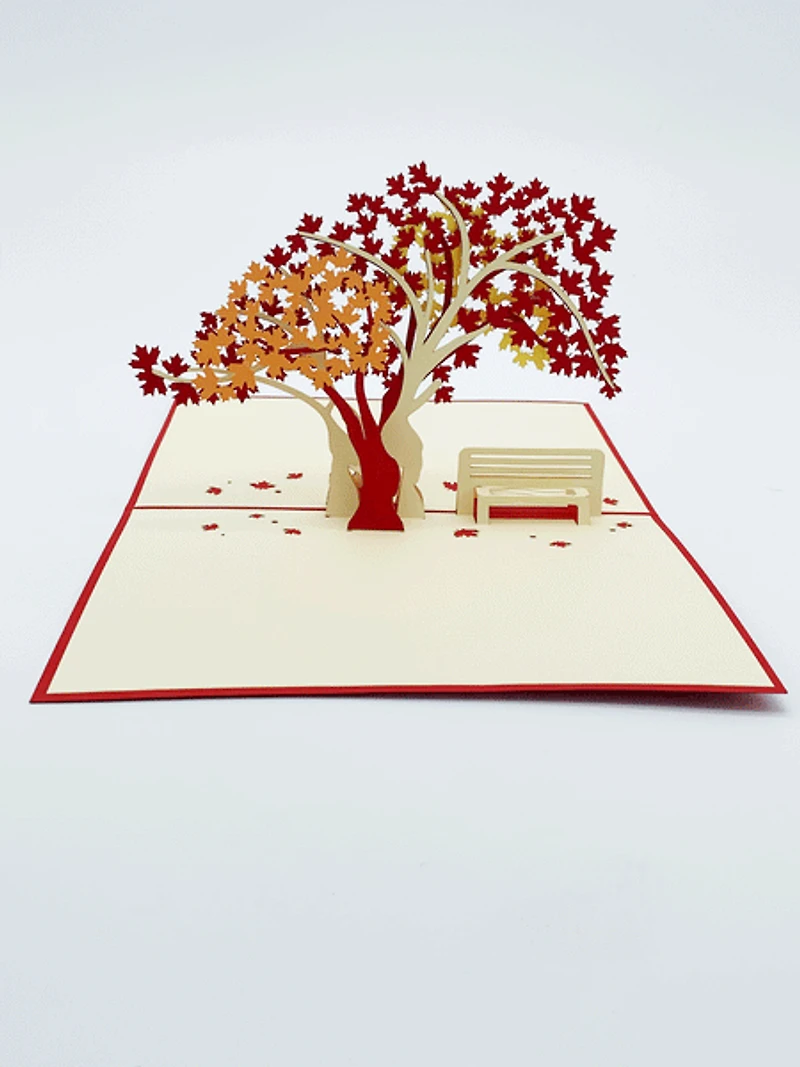 Maple Tree 3D Pop-Up Art Card